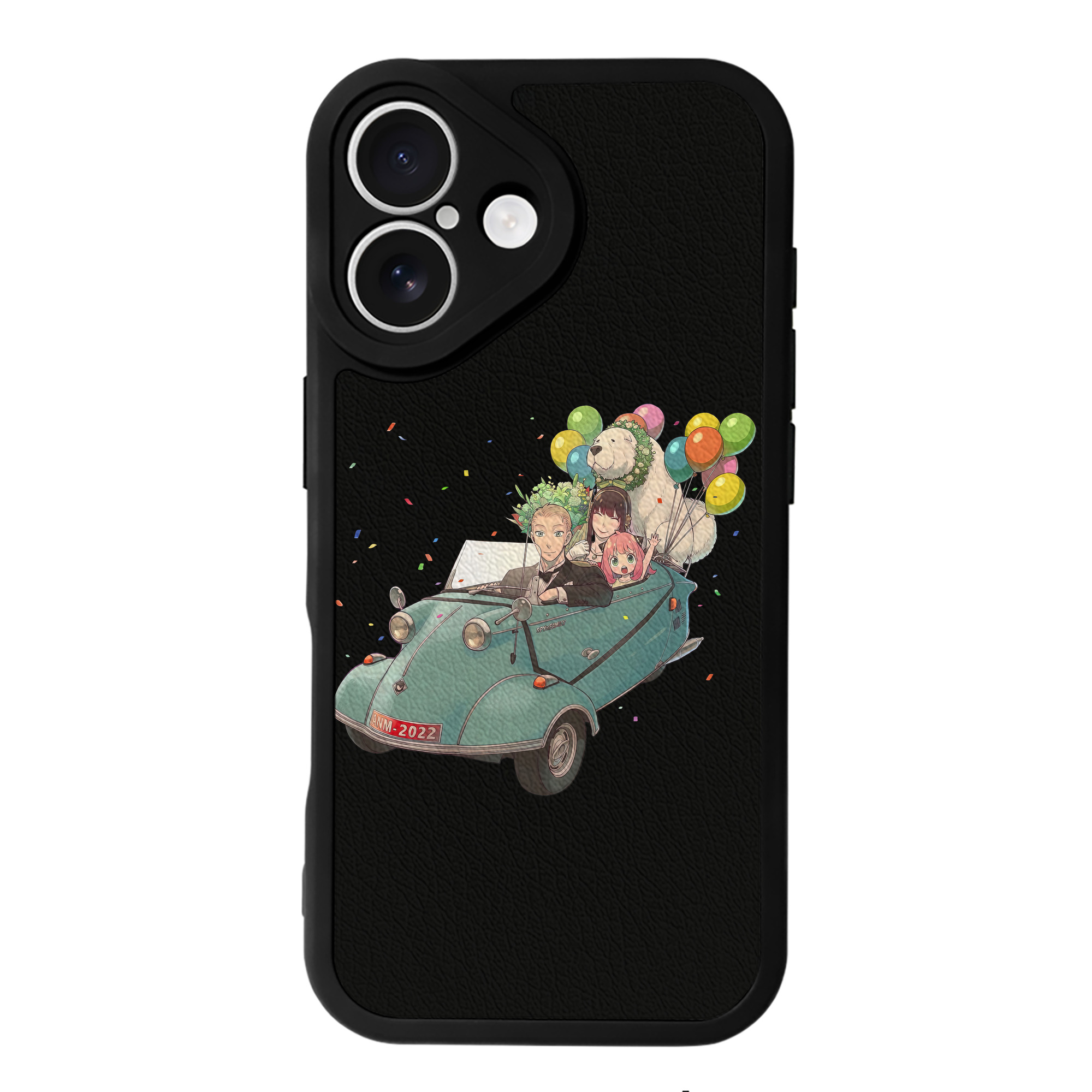 （画像用） SPY×FAMILY间谍家家酒 【iPhone 16シリーズ対応】シリコンスマホケース（レザー調） 材質：シリコン